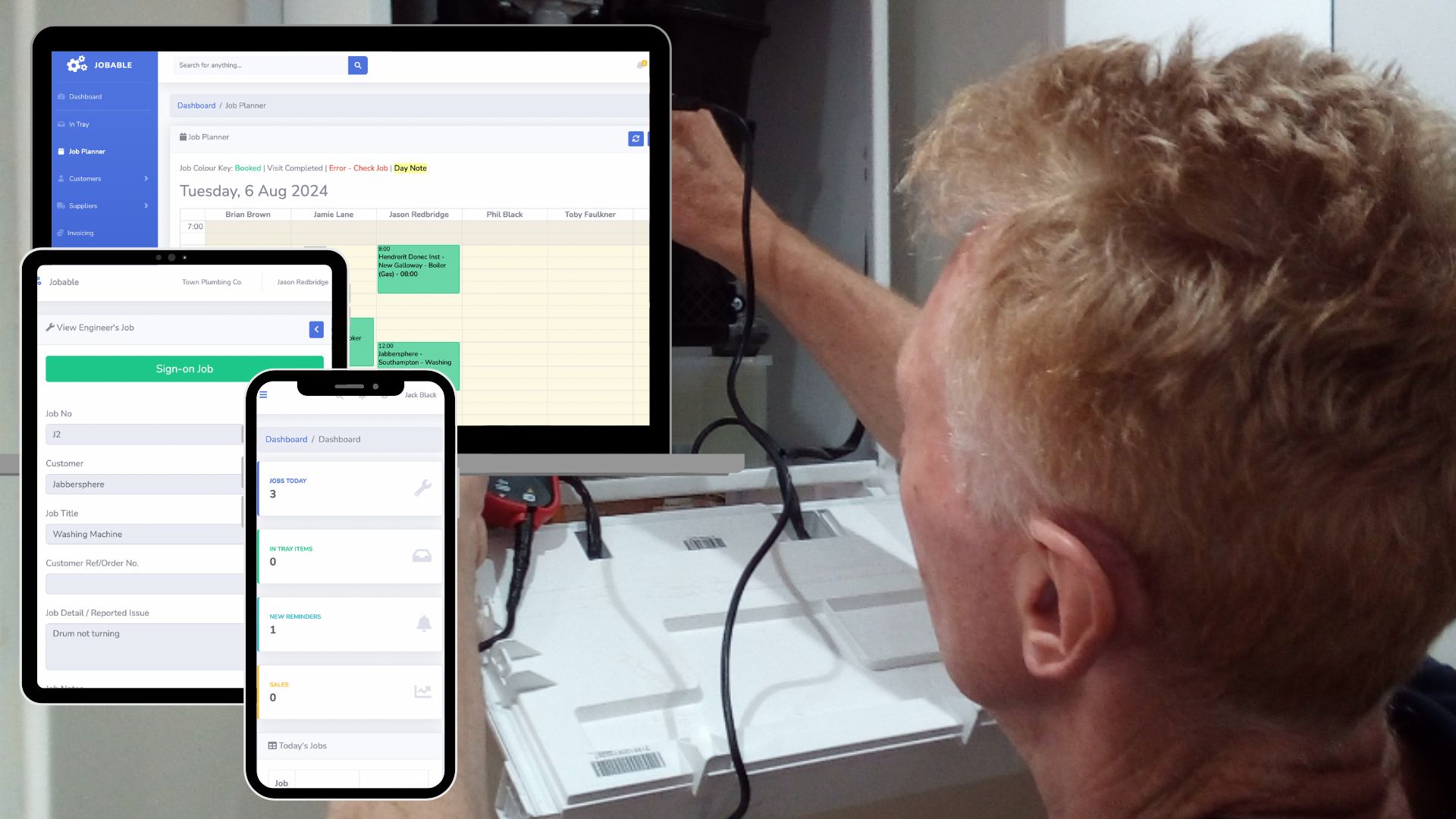 Job Sheet Software to help your Gas Engineer Business